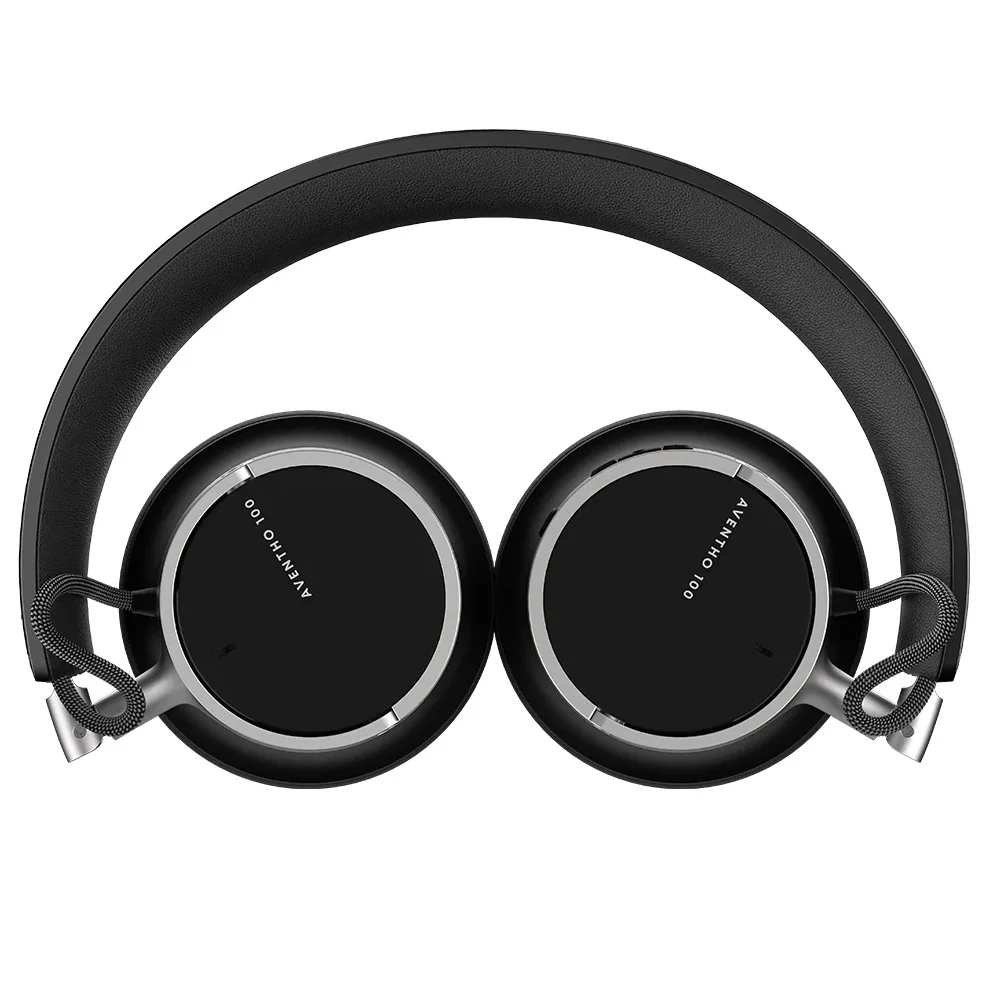 Beyerdynamic AVENTHO 100 Wired/Wireless Bluetooth Noise-Cancelling On-Ear Headphone with Mic - Black