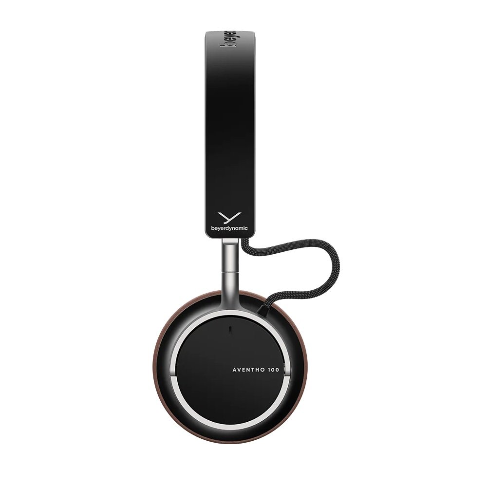 Beyerdynamic AVENTHO 100 Wired/Wireless Bluetooth Noise-Cancelling On-Ear Headphone with Mic - Brown