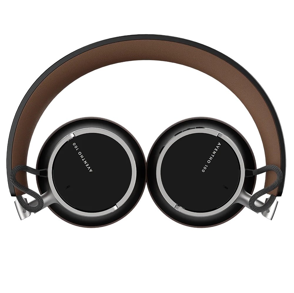 Beyerdynamic AVENTHO 100 Wired/Wireless Bluetooth Noise-Cancelling On-Ear Headphone with Mic - Brown