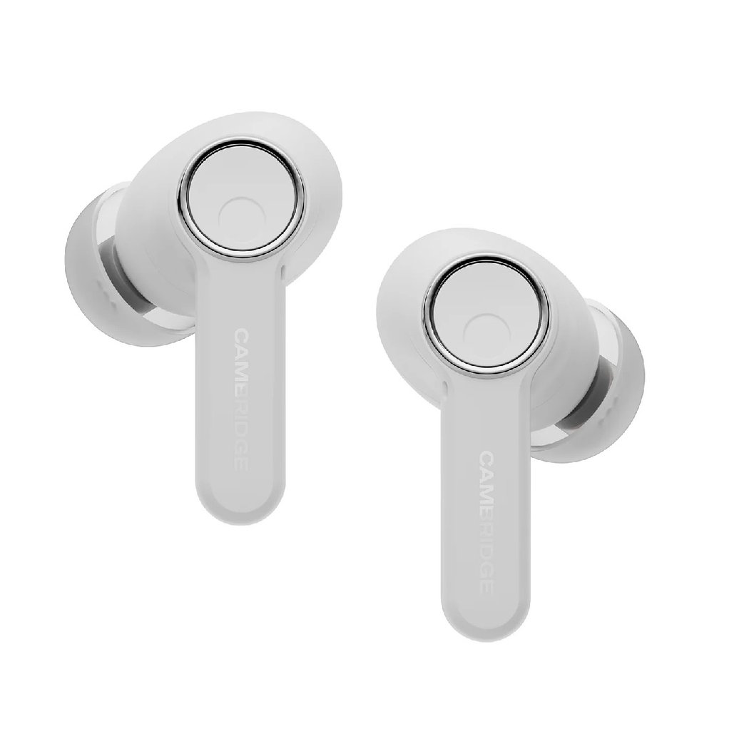 Cambridge Audio Melomania A100 10mm Driver (1DD) True Wireless Bluetooth Noise-Cancelling In-Ear Earphone with Mic - White