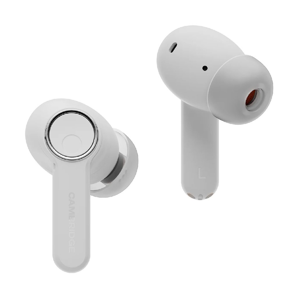 Cambridge Audio Melomania A100 10mm Driver (1DD) True Wireless Bluetooth Noise-Cancelling In-Ear Earphone with Mic - White
