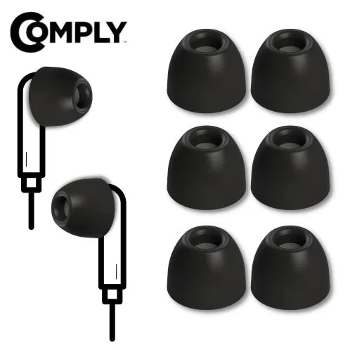 Comply TRZ-100 Round 2.0 Foam Eartips