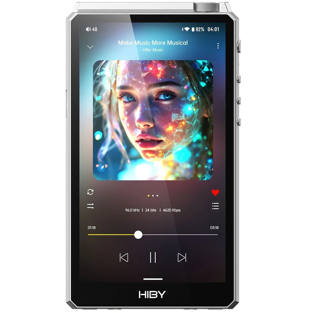 HiBy R6 III 2025 MQA Digital Audio Player - Sliver