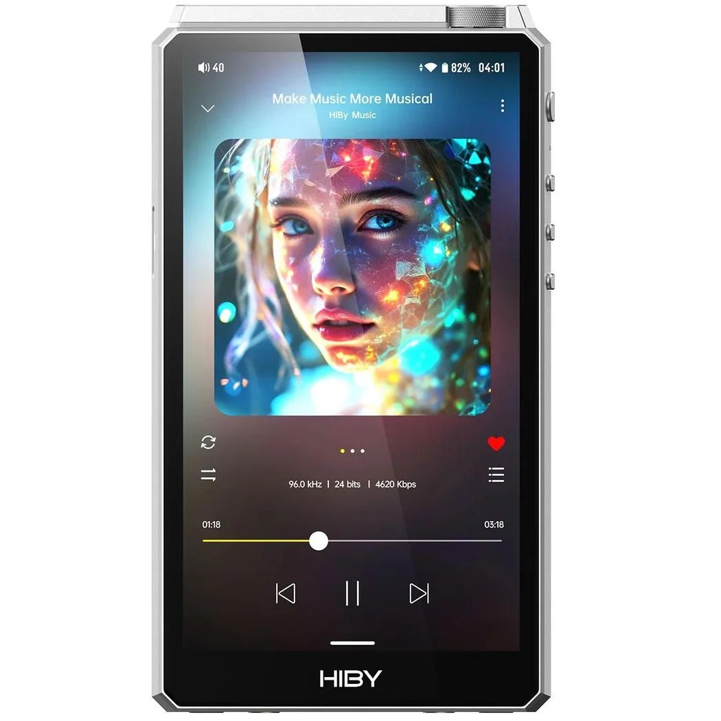 HiBy R6 III 2025 MQA Digital Audio Player - Sliver