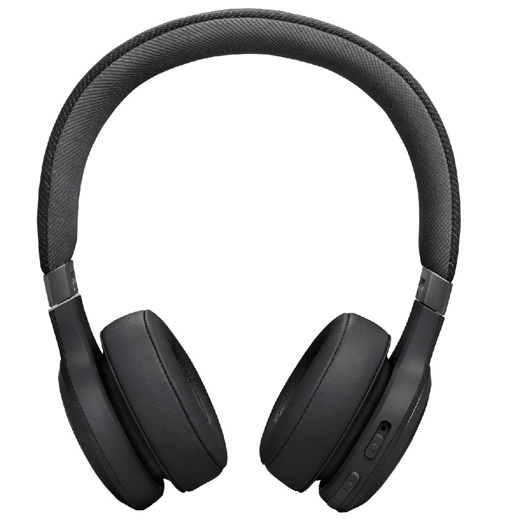 JBL Live 670NC Wireless Bluetooth Noise-Cancelling On-Ear Headphone with Mic - Black