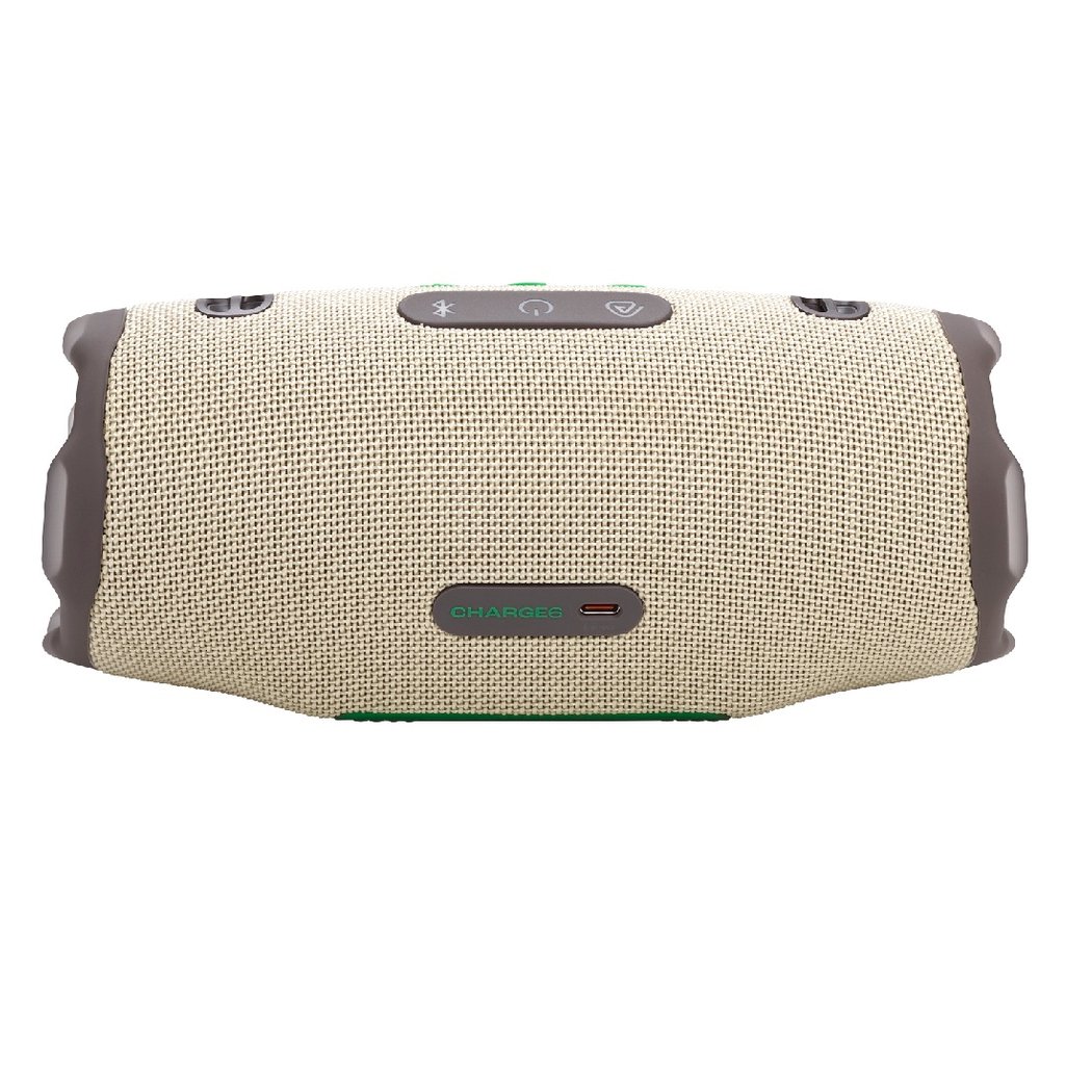 JBL Charge 6 Waterproof Wireless Bluetooth Portable Speaker - Sand