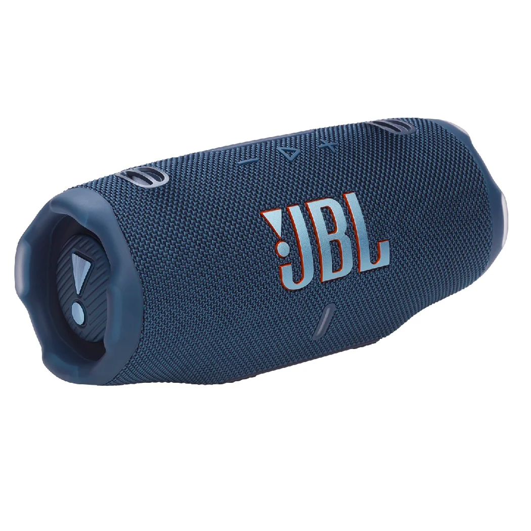 JBL Charge 6 Wireless Bluetooth Waterproof Portable Speaker (Blue)