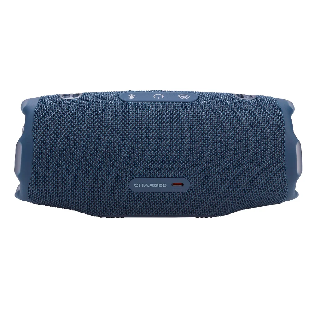 JBL Charge 6 Wireless Bluetooth Waterproof Portable Speaker (Blue)