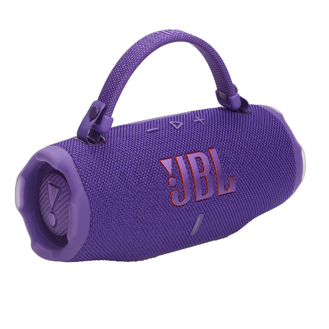JBL Charge 6 Wireless Bluetooth Waterproof Portable Speaker (Purple)