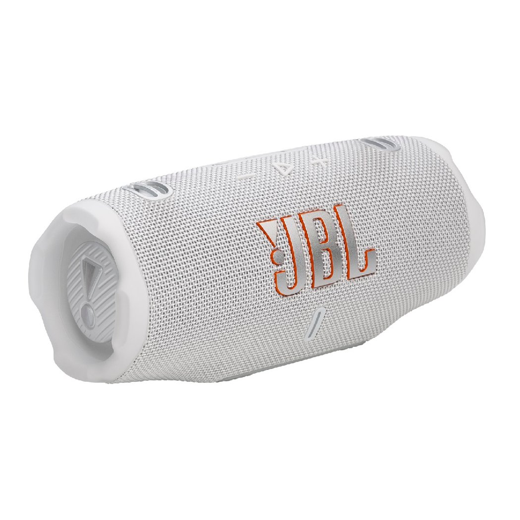 JBL Charge 6 Waterproof Wireless Bluetooth Portable Speaker - White