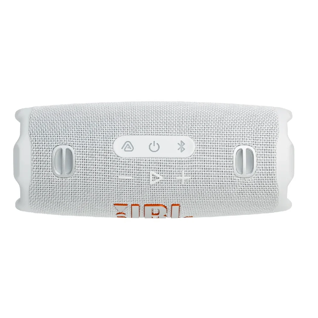 JBL Charge 6 Wireless Bluetooth Waterproof Portable Speaker (White)