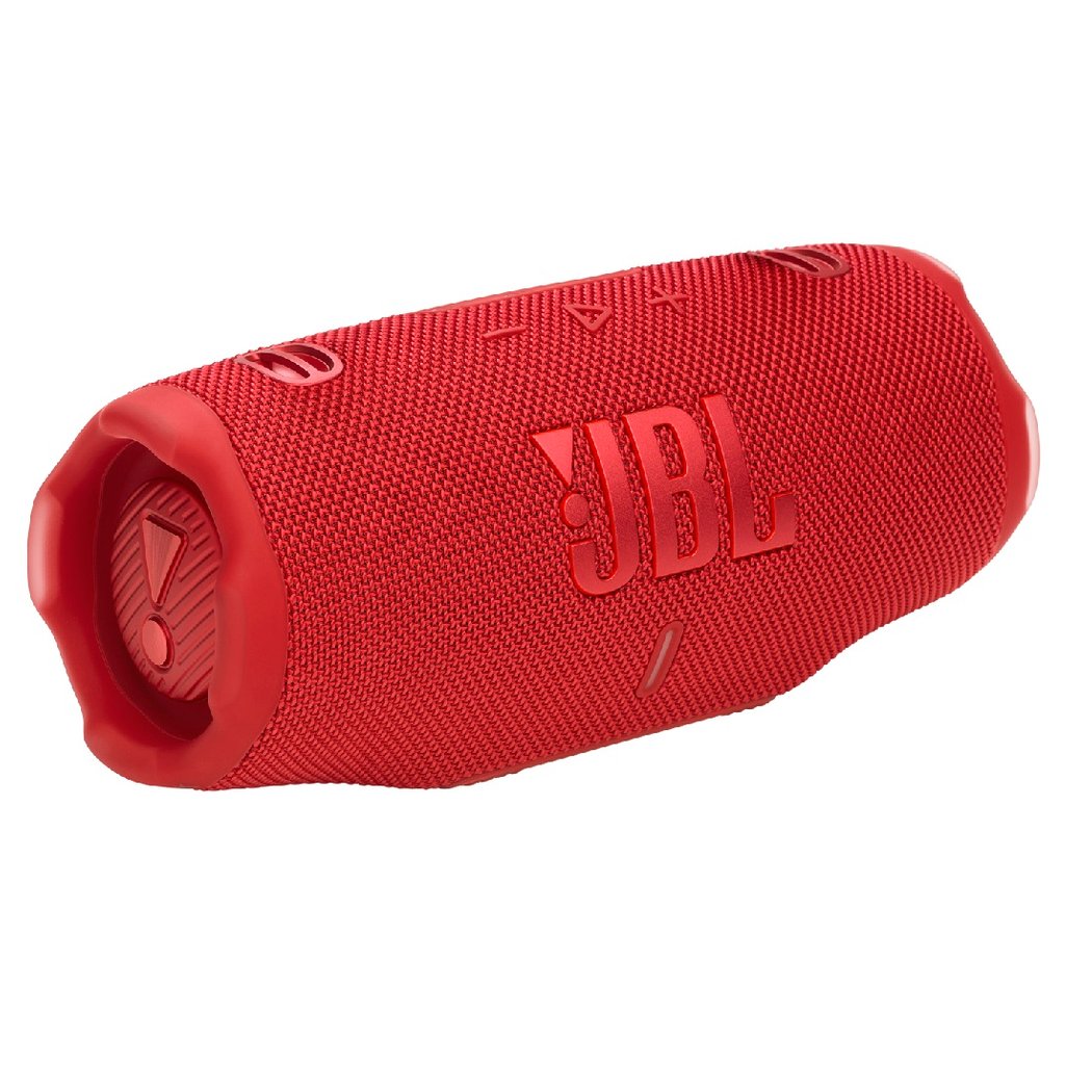 JBL Charge 6 Waterproof Wireless Bluetooth Portable Speaker - Red