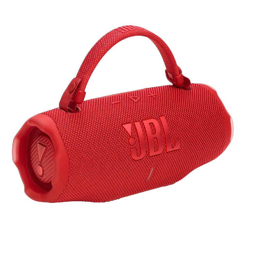 JBL Charge 6 Waterproof Wireless Bluetooth Portable Speaker - Red