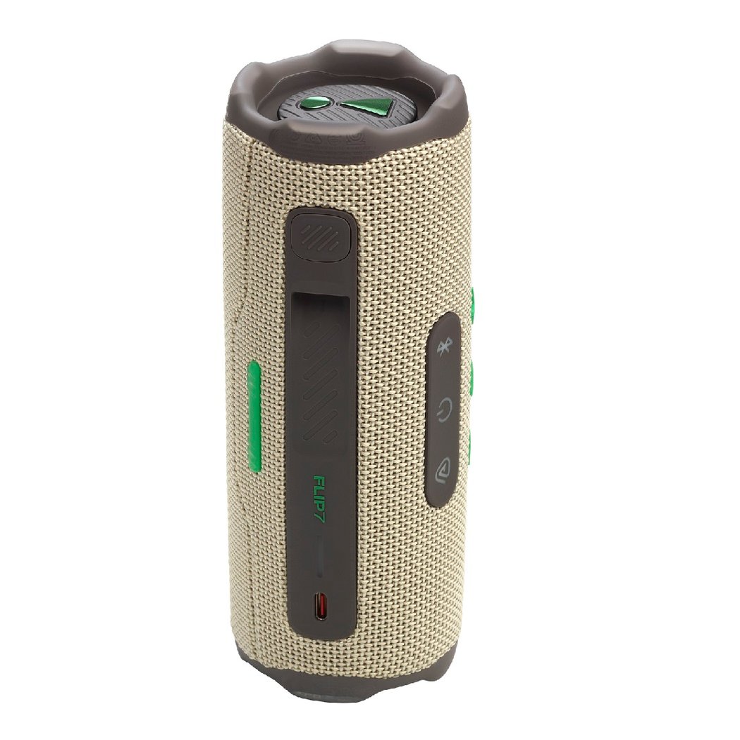 JBL Flip 7 Waterproof Wireless Bluetooth Portable Speaker - Sand
