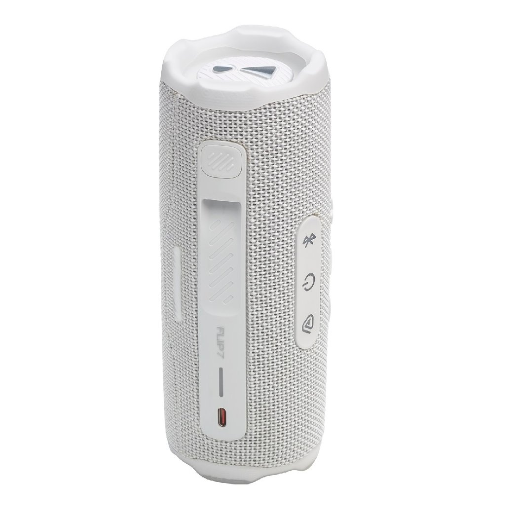 JBL Flip 7 Waterproof Wireless Bluetooth Portable Speaker - White