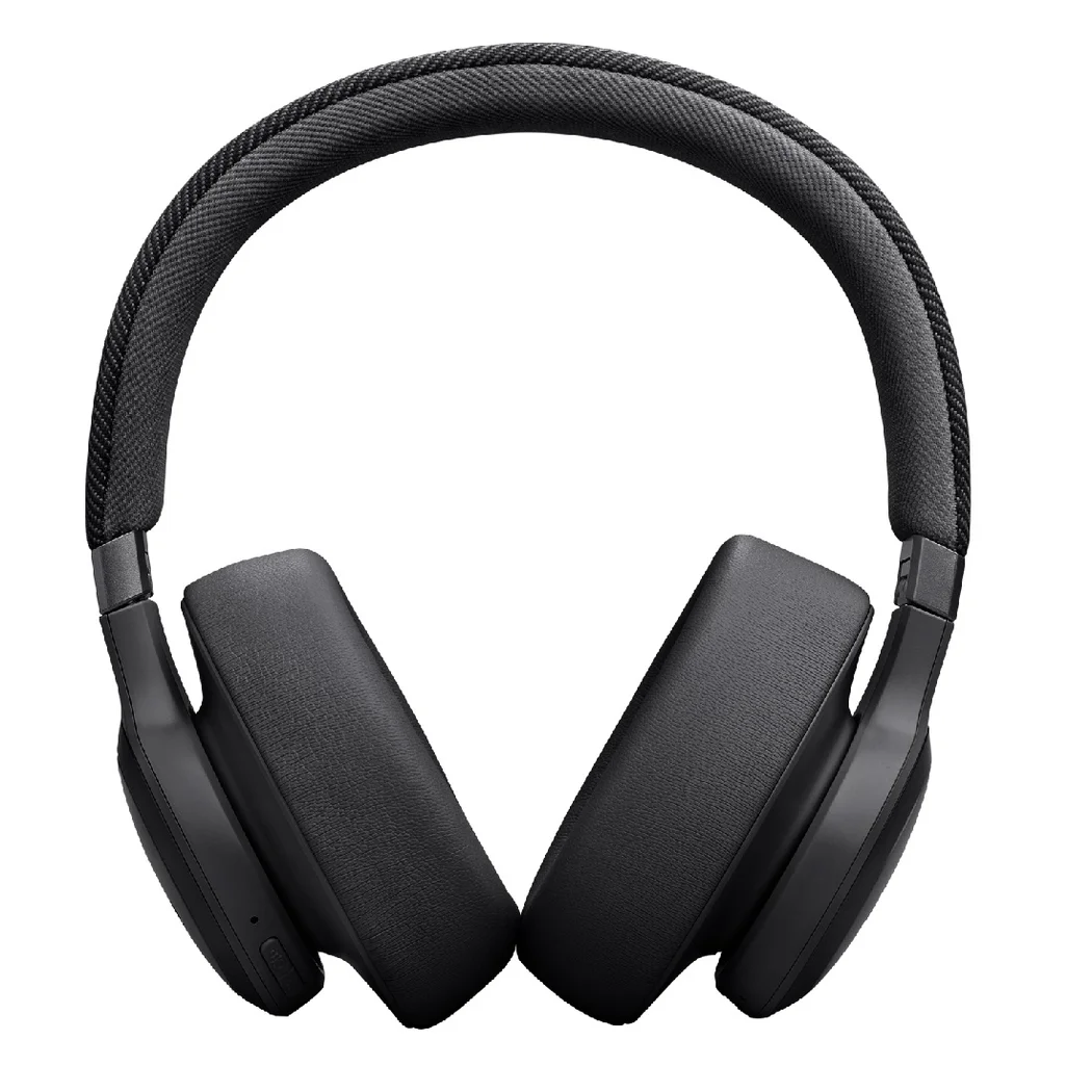 JBL Live 770NC Wired/Wireless Bluetooth Noise-Cancelling Over-Ear Headphone with Mic - Black