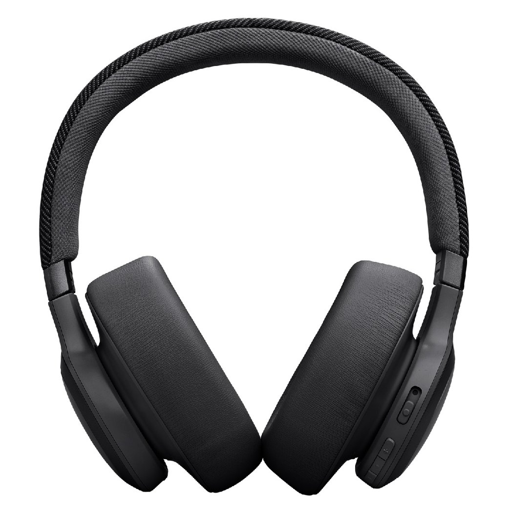 JBL Live 770NC Wireless Bluetooth Noise-Cancelling Over-Ear Headphone with Mic - Black