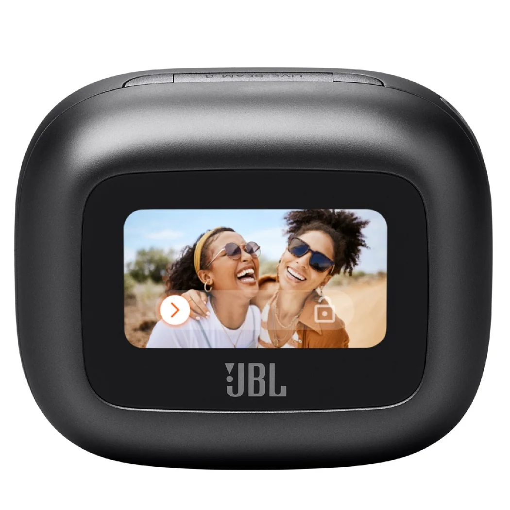 JBL Live Beam 3 True Wireless Bluetooth Noise-Cancelling In-Ear Earphone with Mic - Black