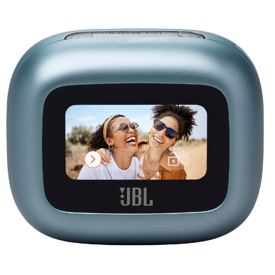 JBL Live Beam 3 True Wireless Bluetooth Noise-Cancelling In-Ear Earphone with Mic - Blue