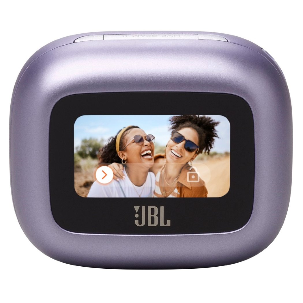 JBL Live Beam 3 True Wireless Bluetooth Noise-Cancelling In-Ear Earphone with Mic - Purple