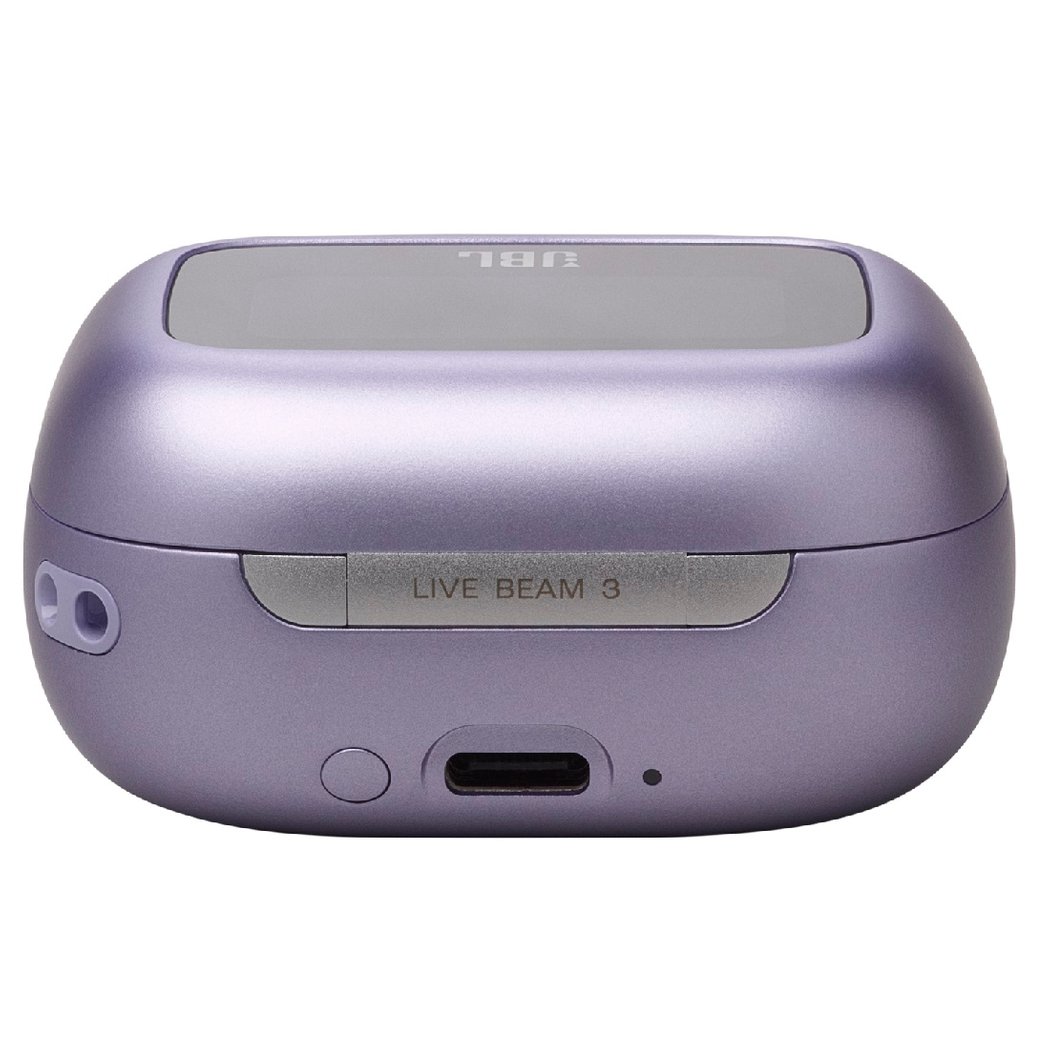 JBL Live Beam 3 True Wireless Bluetooth Noise-Cancelling In-Ear Earphone with Mic - Purple