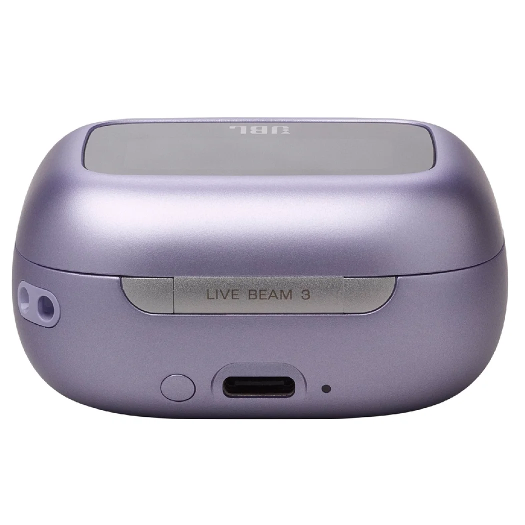 JBL Live Beam 3 True Wireless Bluetooth Noise-Cancelling In-Ear Earphone with Mic - Purple
