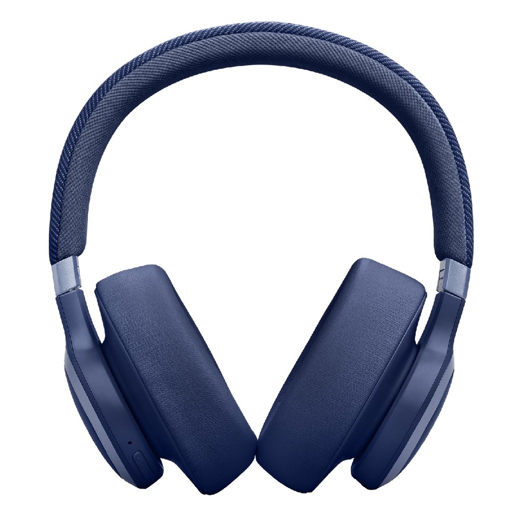 JBL Live 770NC Wireless Bluetooth Noise-Cancelling Over-Ear Headphone with Mic - Blue