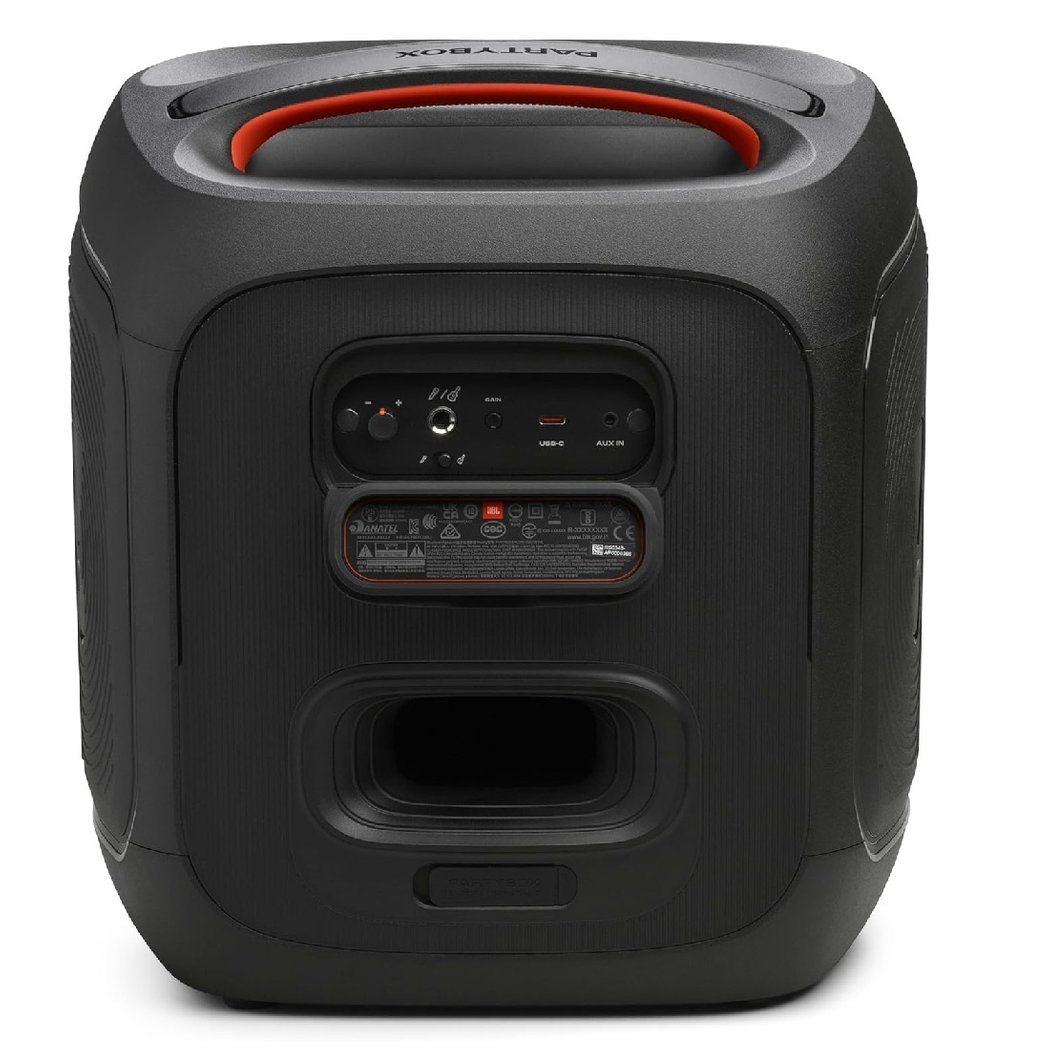 JBL PartyBox Encore 2 with dual wireless microphones