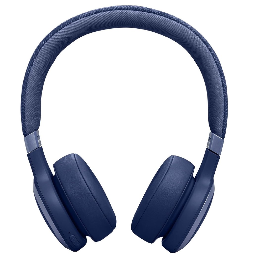 JBL Live 670NC Wireless Bluetooth Noise-Cancelling On-Ear Headphone with Mic - Blue