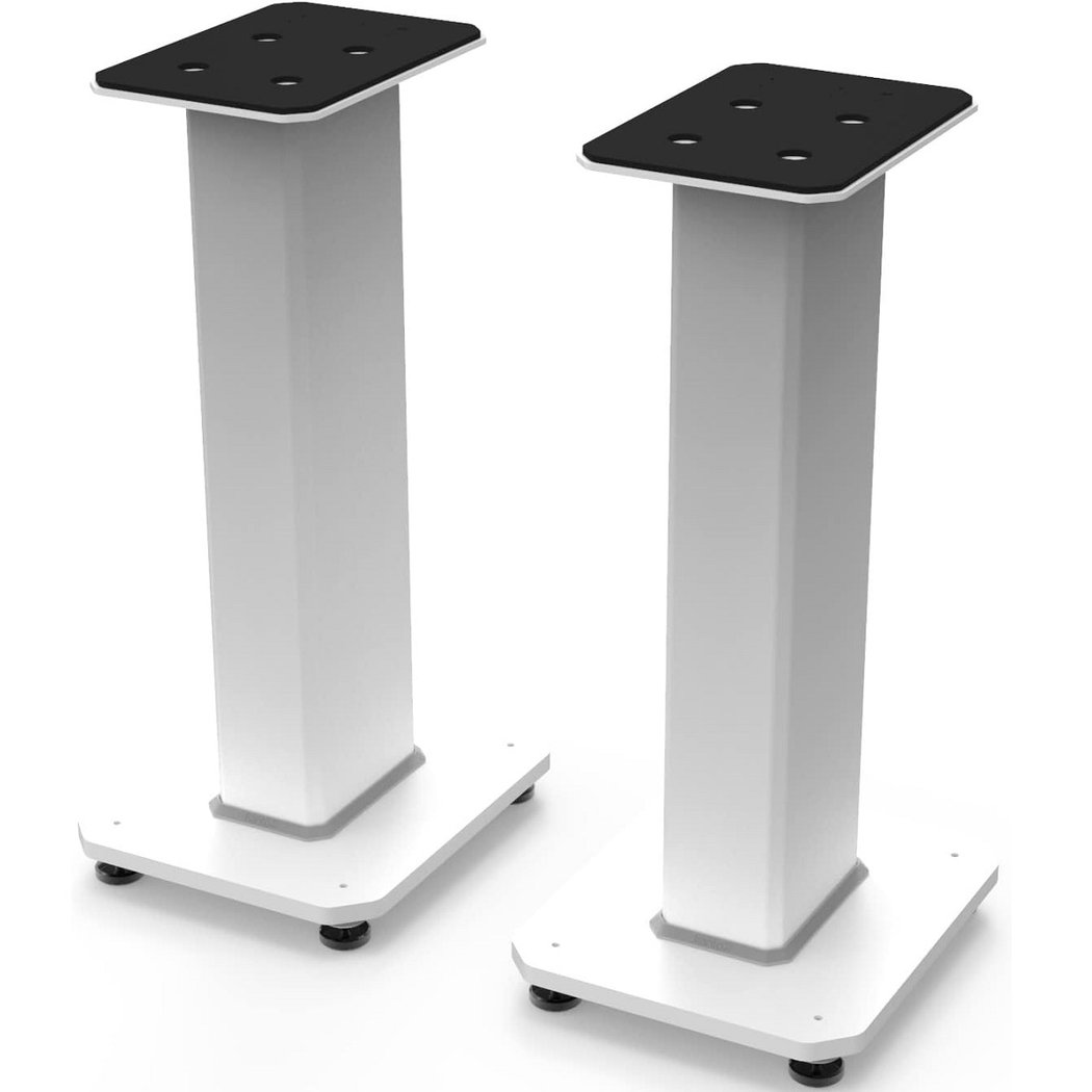Kanto SX22 SX22W audiophile fillable floor speaker stands (Matte White)