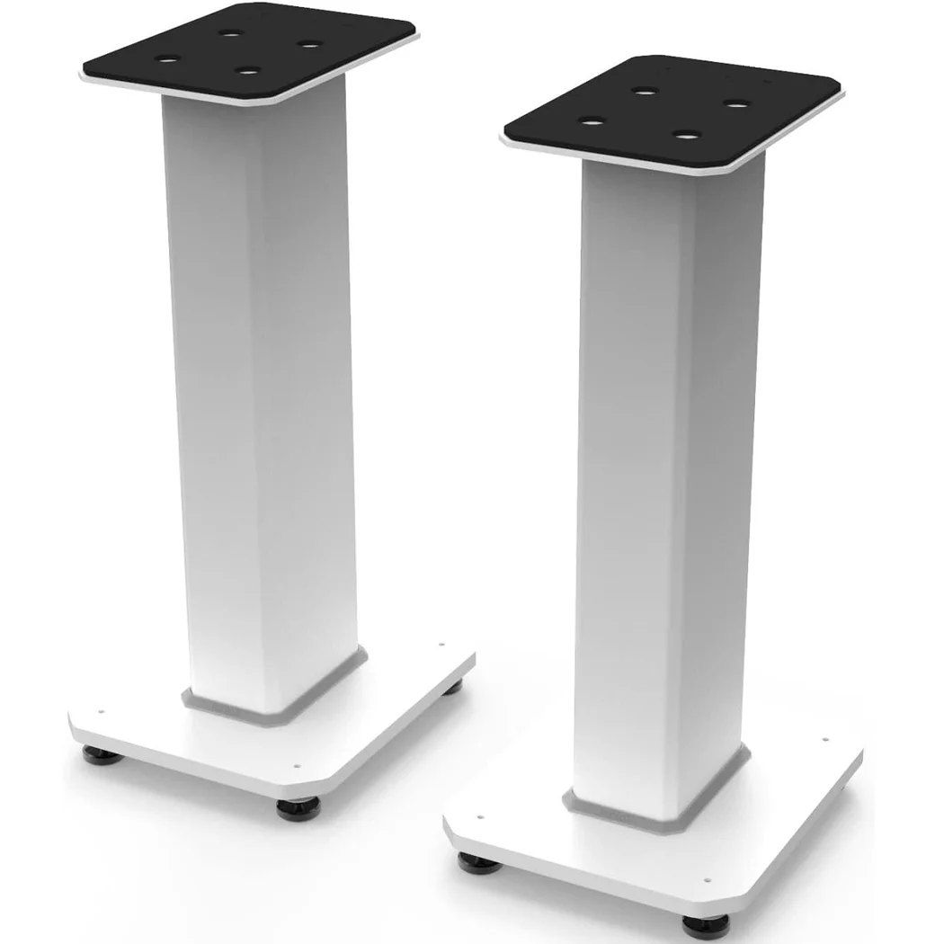 Kanto SX22 SX22W audiophile fillable floor speaker stands (Matte White)