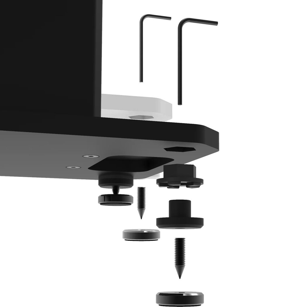 Kanto SX22 audiophile fillable floor speaker stands (Matte Black)