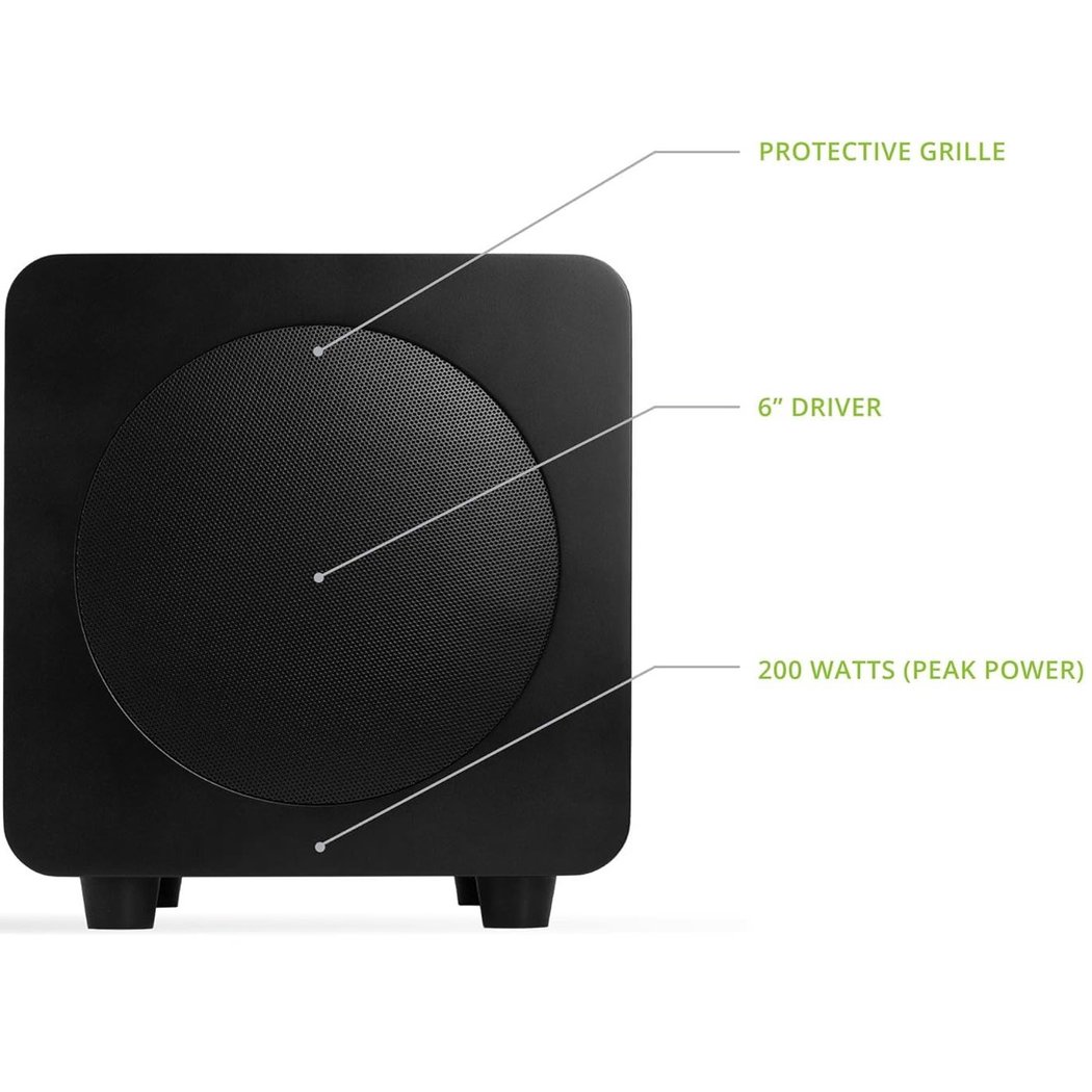 Kanto SUB6 6-inch (6
