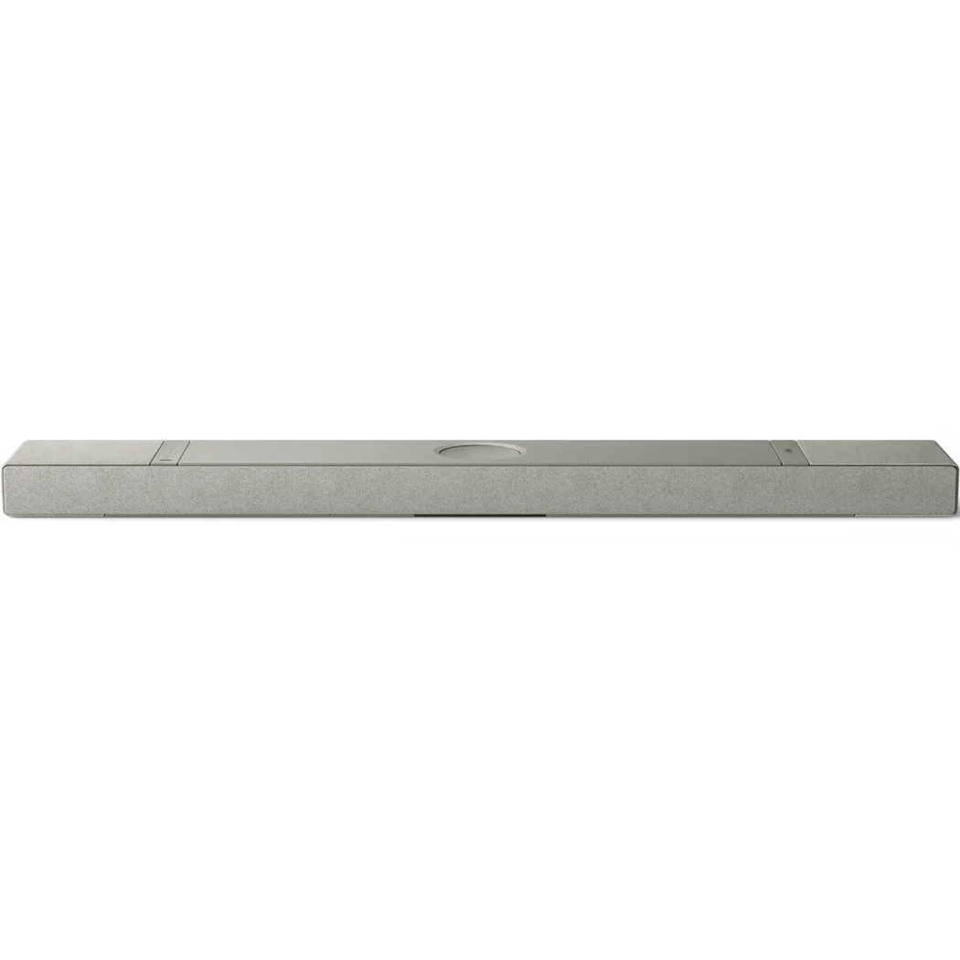 KEF XIO 5.1.2 channel Dolby Atmos DTS:X Surround Soundbar with HDMI eARC (Silver Grey)