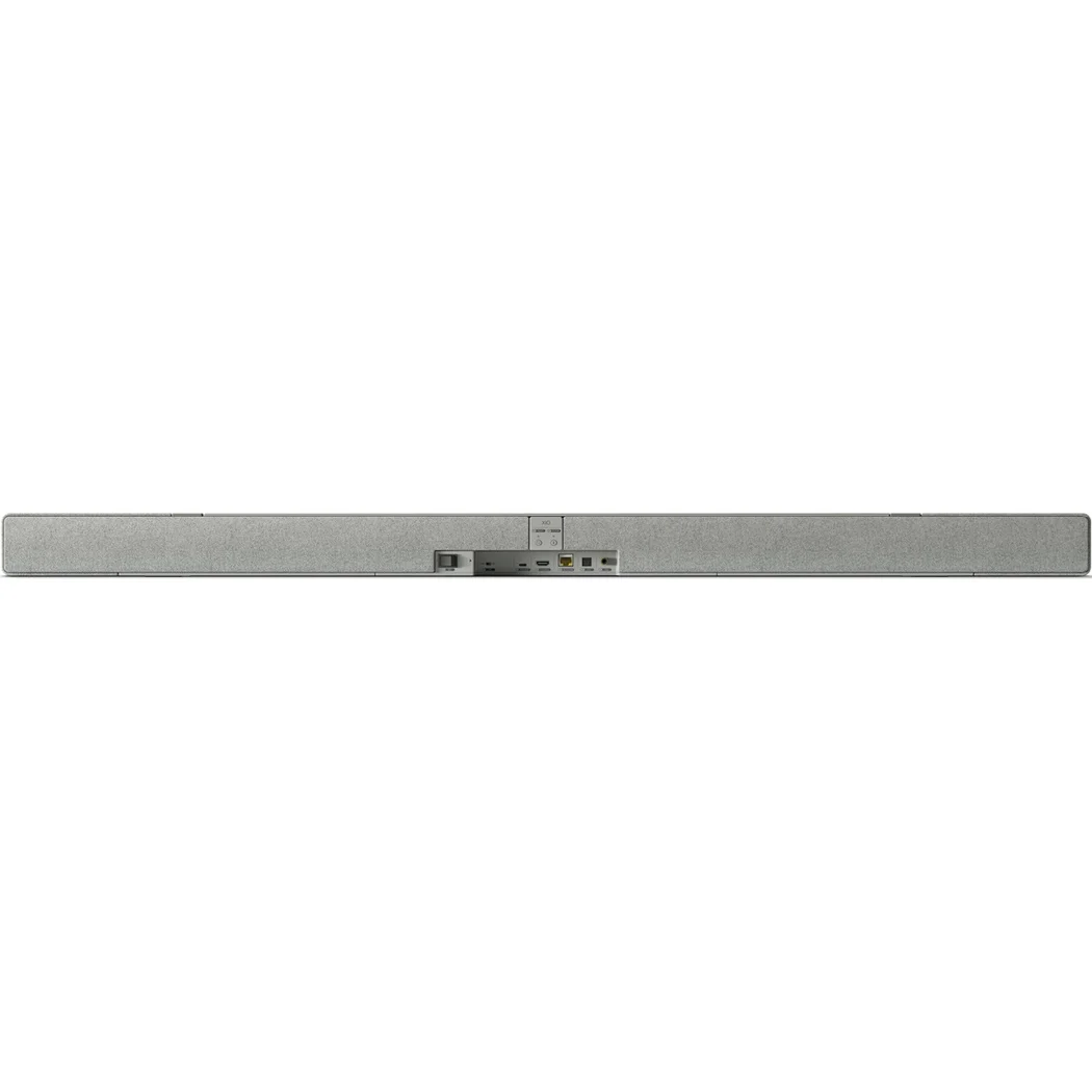 KEF XIO 5.1.2 channel Dolby Atmos DTS:X Surround Soundbar with HDMI eARC (Silver Grey)