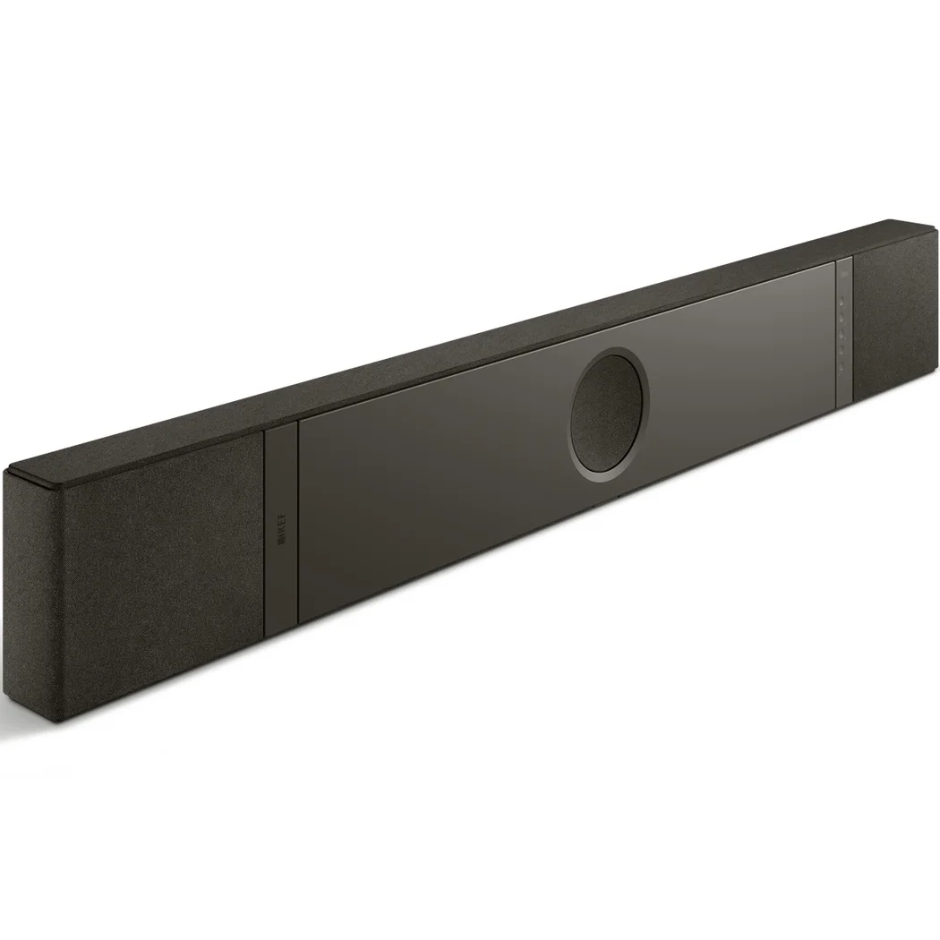 KEF XIO 5.1.2 channel Dolby Atmos DTS:X Surround Soundbar with HDMI eARC (Slate Black)