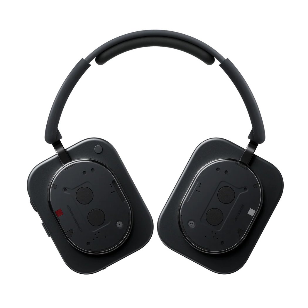 Nothing Headphone (1) Wired/Wireless Bluetooth Noise-Cancelling Over-Ear Headphone with Mic - Black