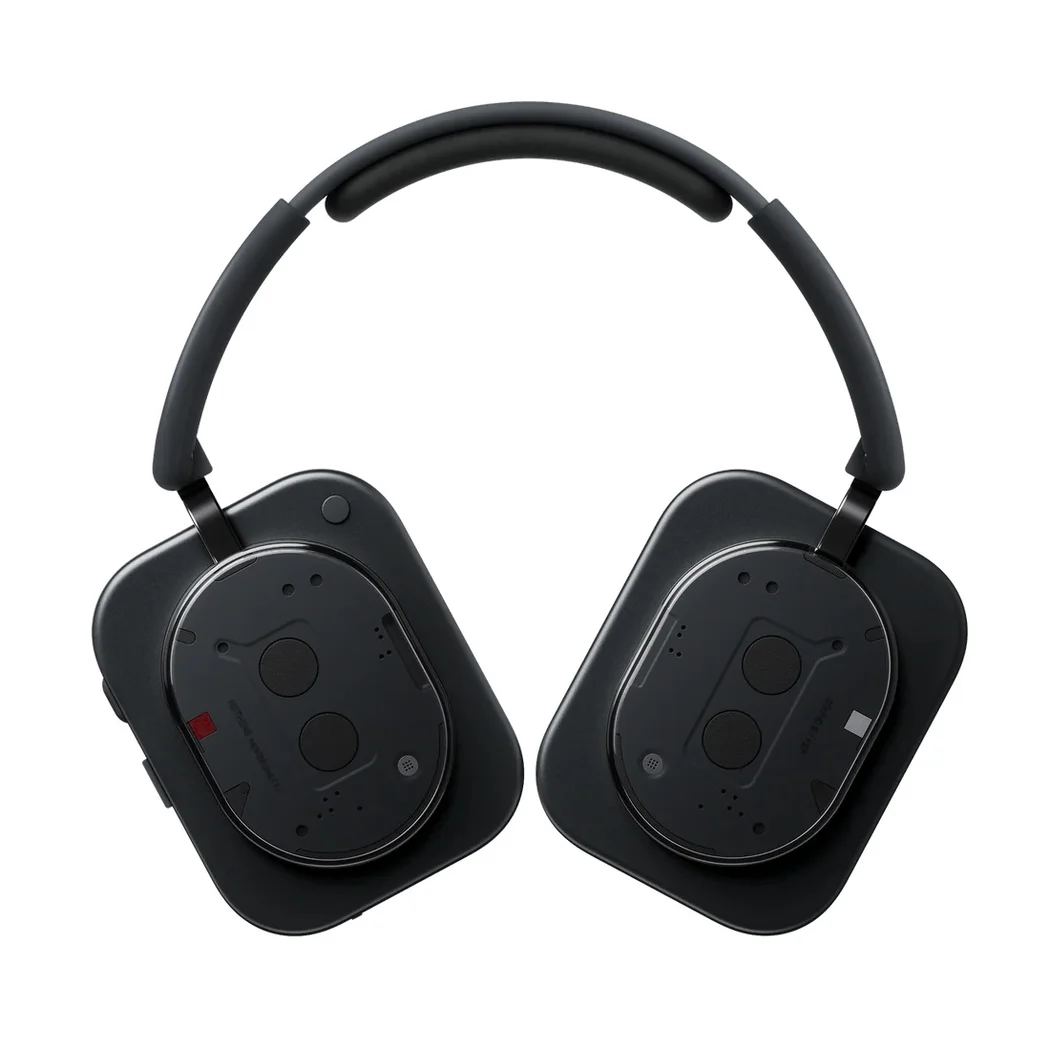 Nothing Headphone (1) Wired/Wireless Bluetooth Noise-Cancelling Over-Ear Headphone with Mic - Black