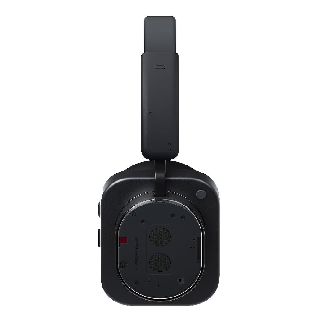 Nothing Headphone (1) Wired/Wireless Bluetooth Noise-Cancelling Over-Ear Headphone with Mic - Black