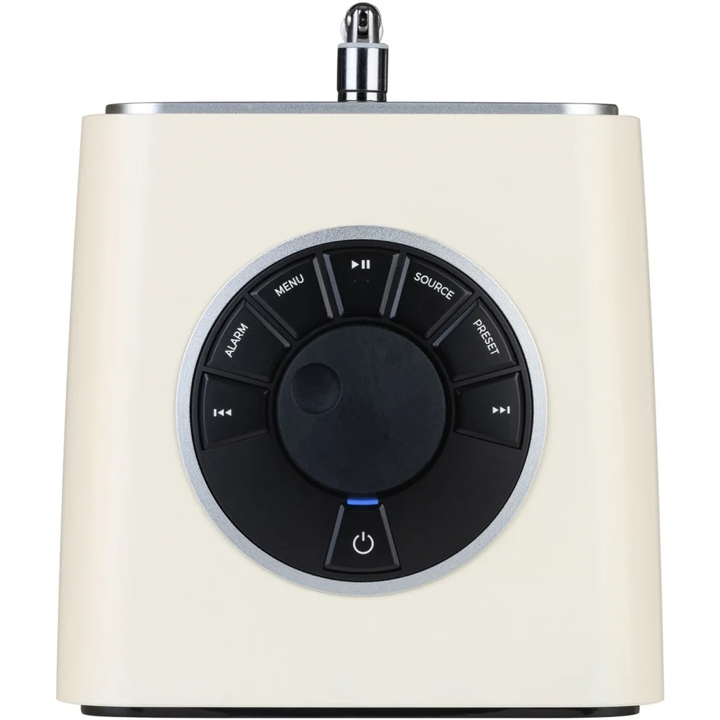 Ruark R1S (Light Cream Lacquer with Walnut Grille)