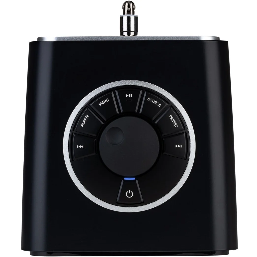 Ruark R1S (Satin Charcoal Lacquer with Walnut Grille)