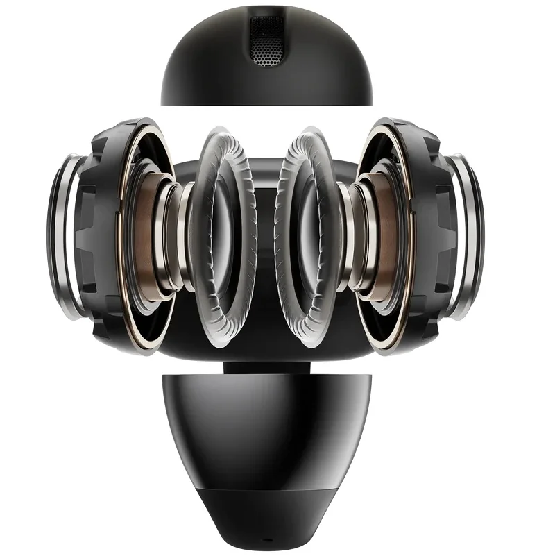 Shokz OpenDots ONE True Wireless Bluetooth Air Conduction Open-Ear Earphone with Mic - Black