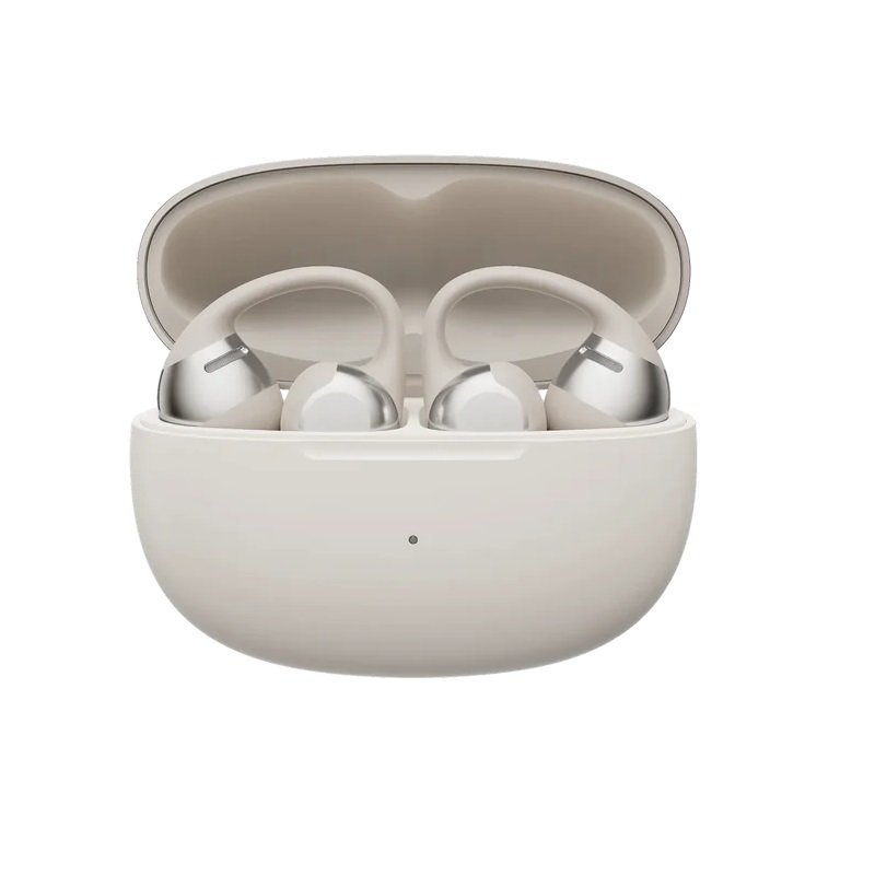 Shokz OpenDots One Wireless Bluetooth Bone Conduction Headset with Boom Mic - Grey
