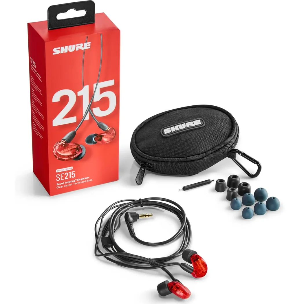 Shure SE215 Pro (Red)