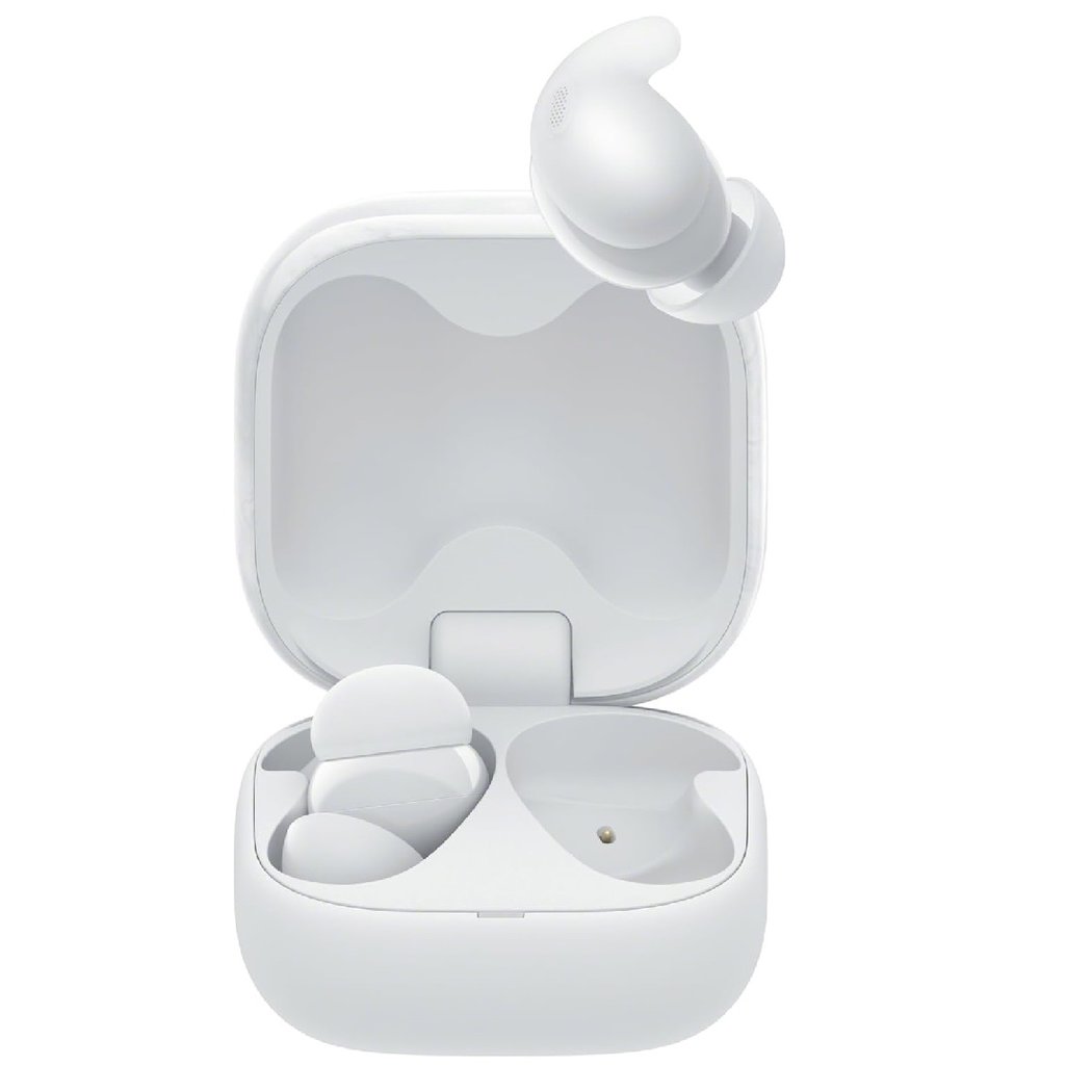 Sony LinkBuds Fit WF-LS910N True Wireless Bluetooth Noise-Cancelling In-Ear Earphone with Mic - White