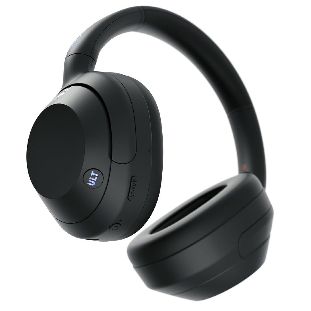 Sony ULT WEAR WH-ULT900N Wired/Wireless Bluetooth Noise-Cancelling Over-Ear Headphone with Mic - Black