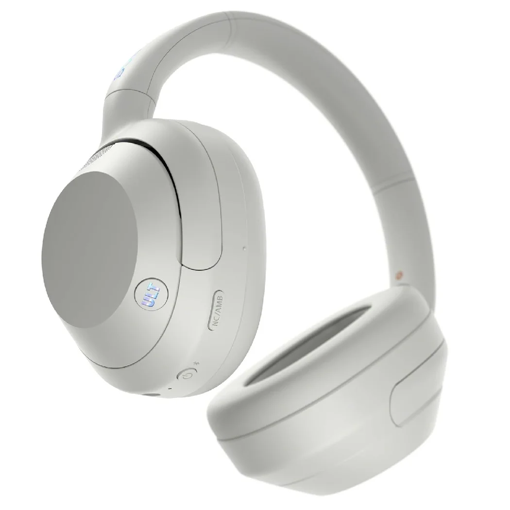 Sony ULT WEAR WH-ULT900N Wired/Wireless Bluetooth Noise-Cancelling Over-Ear Headphone with Mic - Off White