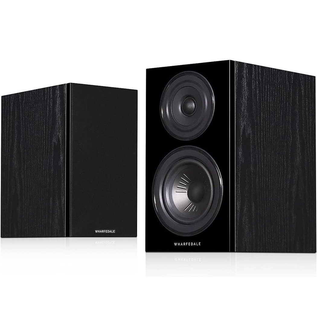 Wharfedale Diamond 12.0 2-Way Passive Desktop Bookshelf Speakers - Walnut Pearl