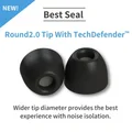 Comply TRZ-100 Round 2.0 Foam Eartips