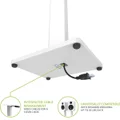 Kanto ST34 (Matte White) Floor Stands with MDF Base